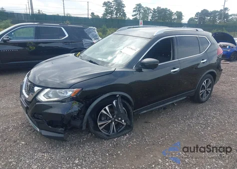 2019 Nissan Rogue Sv из США, поврежденный, VIN JN8AT2MV8KW378729